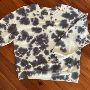 BP x Claudia Sulewski tie die sweatshirt